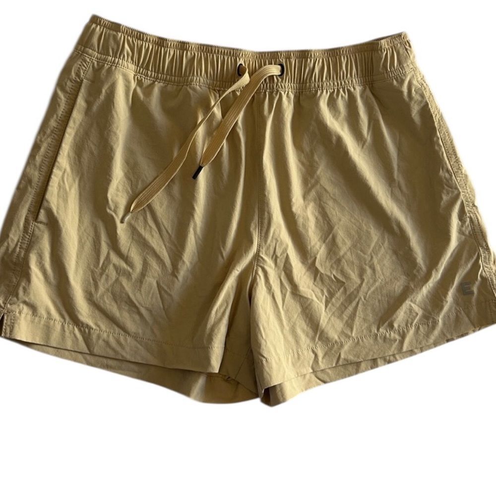 Everlane Drawstring athletic Shorts in Beige small